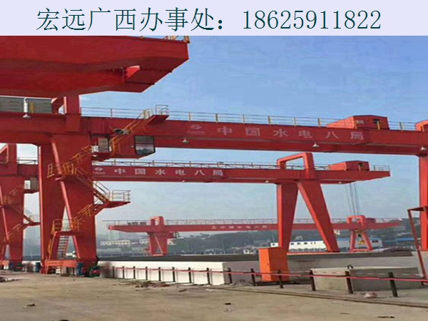 廣西百色龍門吊設備功能特點