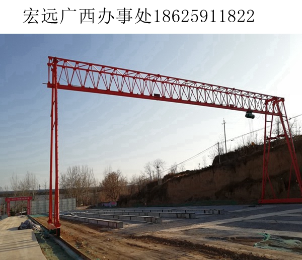 單梁龍門吊的日常維護與保養